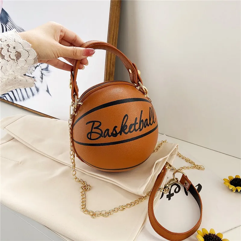 

B-0536 High Quality New Design Ladies Ball Shape Tote Handbags Round Handbags For Women Luxury, Picture