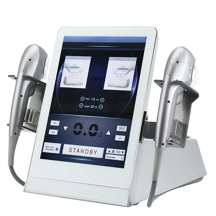 

portable face lifting anti-aging device wrinkles removal no invasive 7D HIFU beauty machine