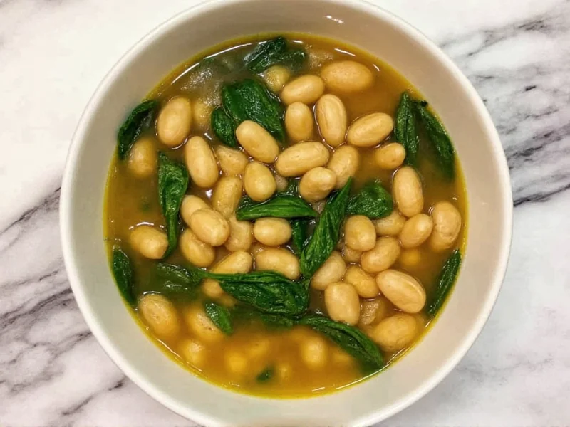 Cannellini Bean Soup with Spinach: Creamy & Nutritious Recipe
