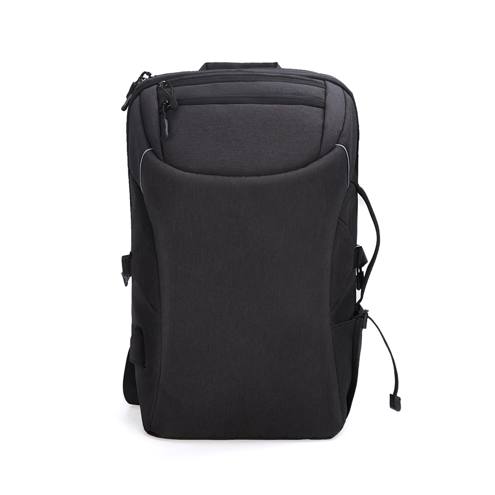 

21SA-9111D OEM Waterproof 1680D Oxford 17 Inch USB Charging Laptop Backpack for Men, Black(can be customized)