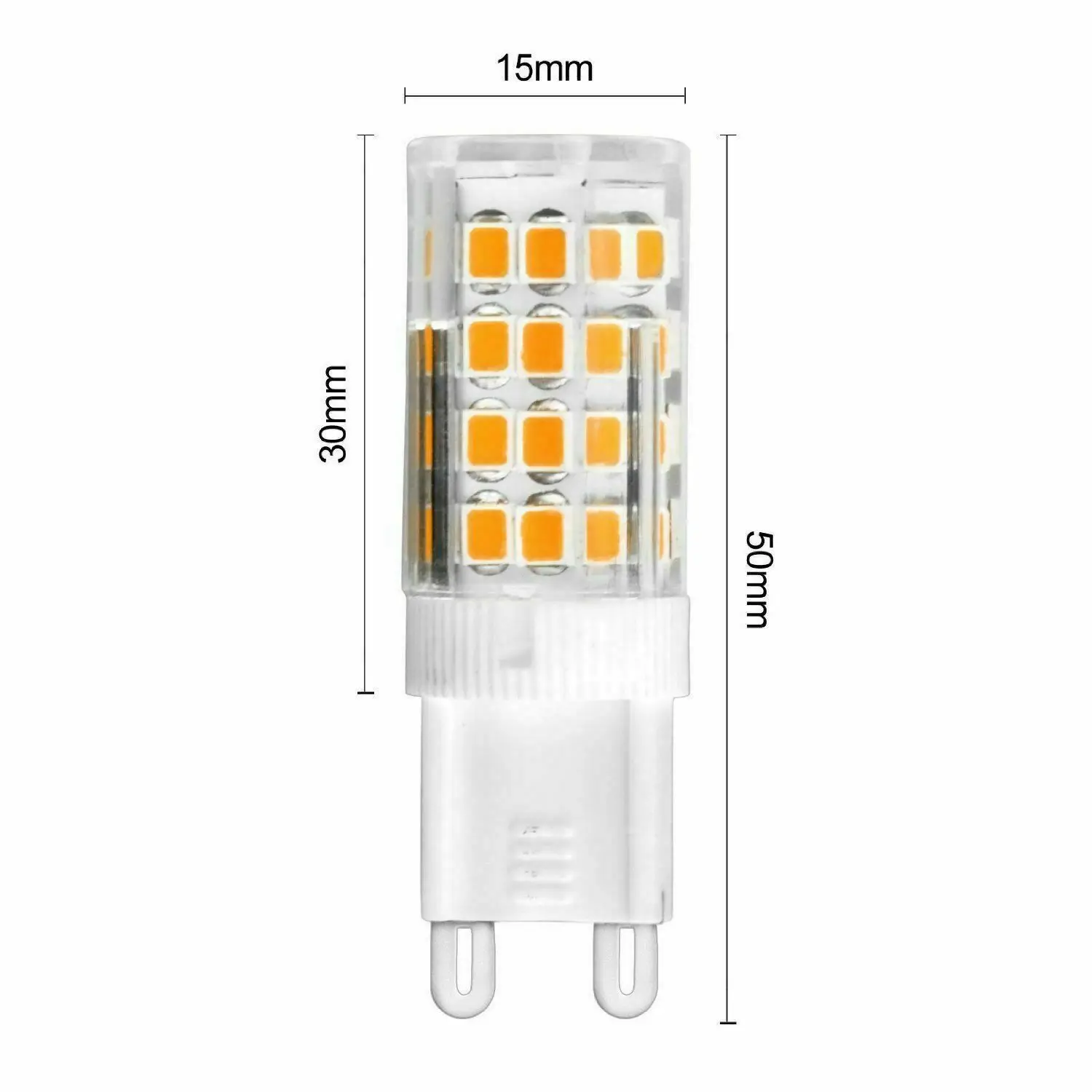 Energy Saving G9 LED Bulb Capsule Lights 3.8W Replace 45W Halogen Lamps 220V Warm White Cool White