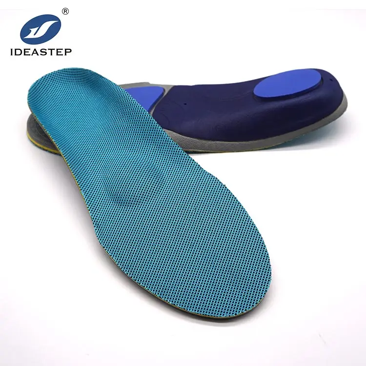 

Ideastep promotional cheap wholesale feet insoles arch supports orthotics oem insole, Green + gray + blue