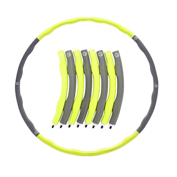 

Wholesale Gym 90cm Diameter Custom Logo Weight Detachable Hoola Loop, Customized