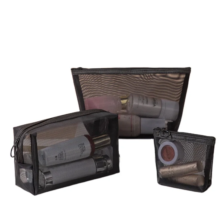 

Hot Sales Custom Portable Clear EVA Mesh Outdoor Bag Travel Storage Pouch Make up Cosmetic Bag, Choose