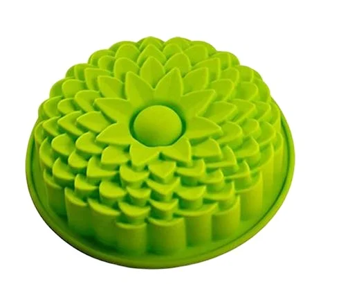 

Hot Sale Product Beautiful Cheap Chrysanthemum Shape Silicone Cake Mold 3d Handmade Cupcake Baking Tools