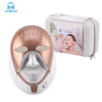 

OEM Factory 7 colors led beauty light mask wireless portable light therapy pdt led machine for face and neck Skin Rejuvenation