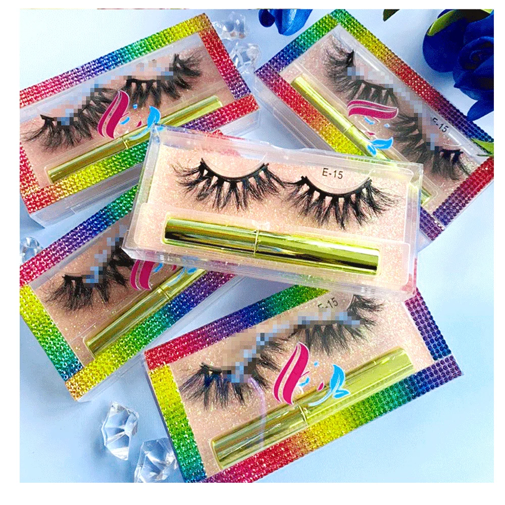 

3d box custom makeup private label 27mm 5d mink eyelash customized boxes magnetic lahes with liner