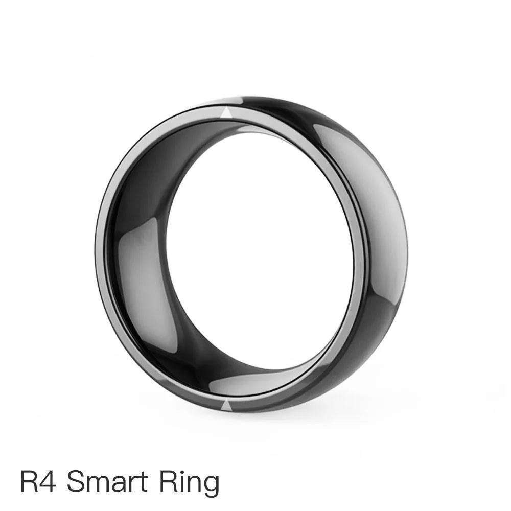 

2021 latest bt heart rate sensor body temperature stainless steel nfc smart ring for iphone android