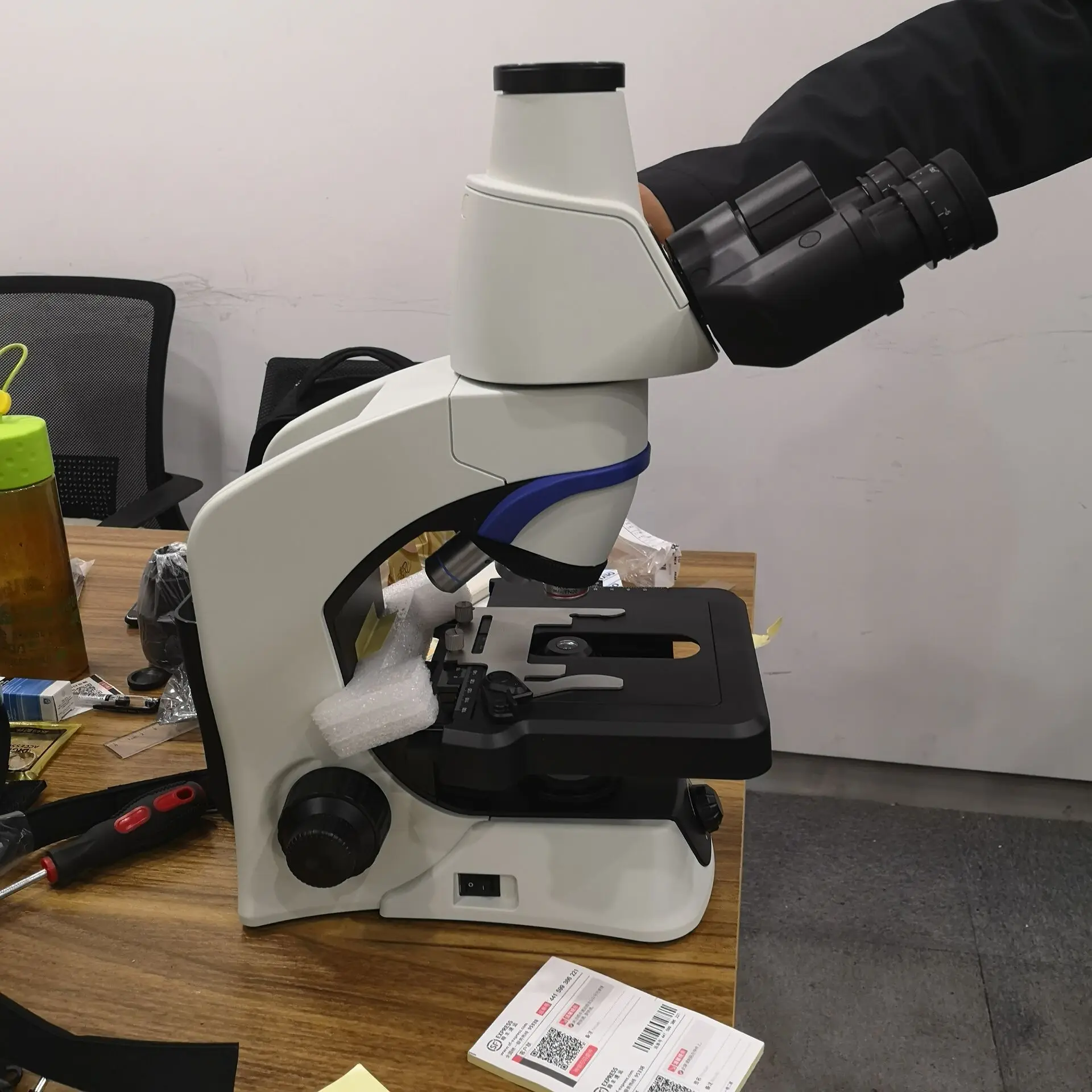Olympus Biological Trinocular Microscope With Camera Cx33 Cx43 Buy