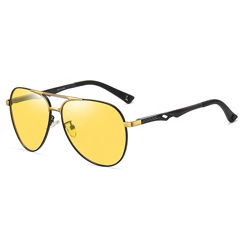 

ALFY 2021 Night Vision Driving Polarized Sunglasses For Men UV400 Protect Photochromic Outdoor Actives Fishing Glasses YSBS3066