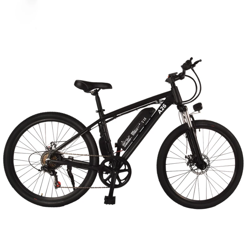 

A26 Electric Bike 500W Snow Ebike 48V Bicycle Increase 26-Inch Fat Tires Shimano 7speed Electric bike e bike, Black