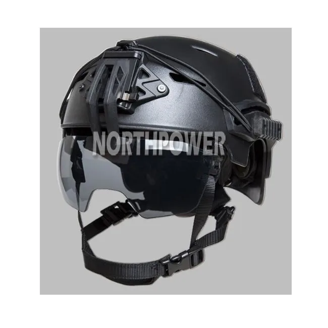 

MICH FAST HELMET ANTI FOG GLASS, Tan.od.black
