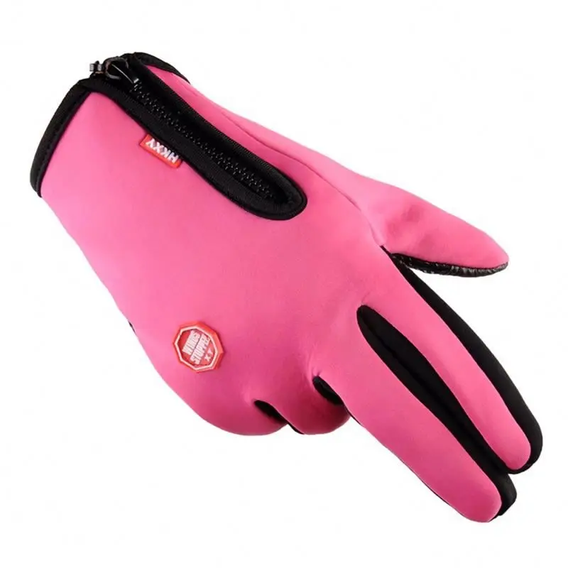 

DR27 Winter Warm Touchscreen Gloves Zip Waterproof Touch Screen Gloves
