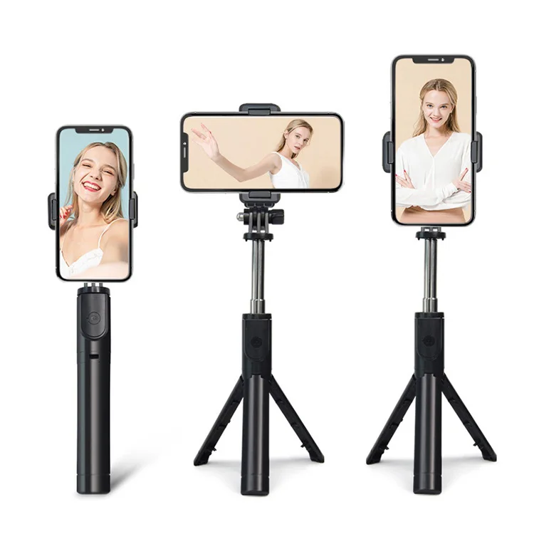 

leadwin F10 Foldable Wireless Remote Tripod Lighting Selfie Stick with Tripod Stand, Balck