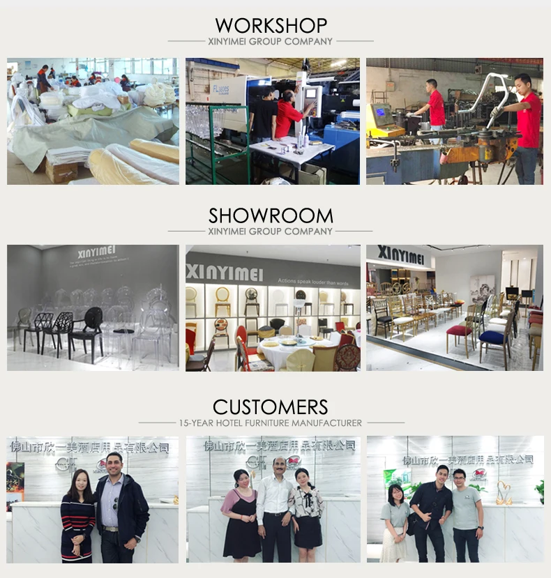 Modern Used Hotel Furniture Stainless Steel Dining Table And Chair Sets