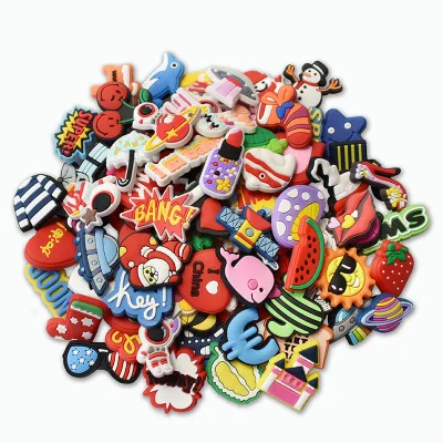 

The new shoe flower accessories cartoon garden accessories can be customized