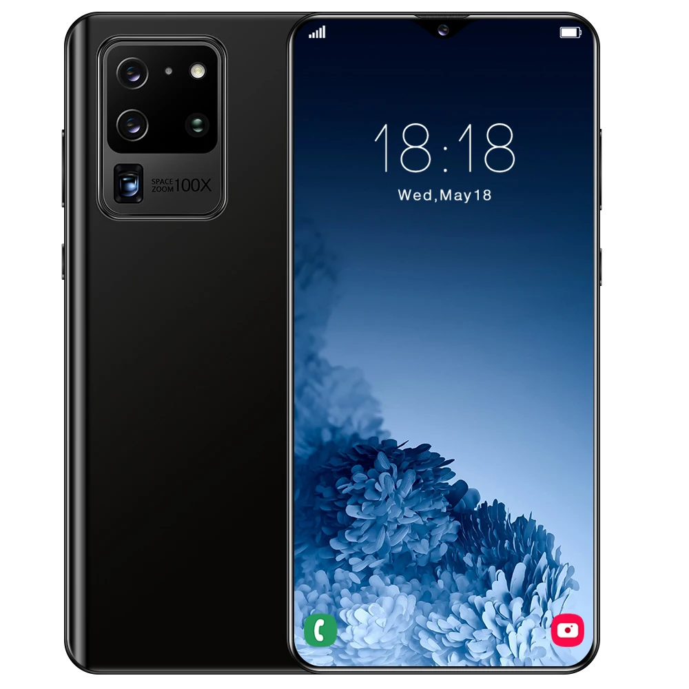 

online phone order 6.6 HD phone S21U 6G+128G Android unlocked global version wholesale mobile phones orginal