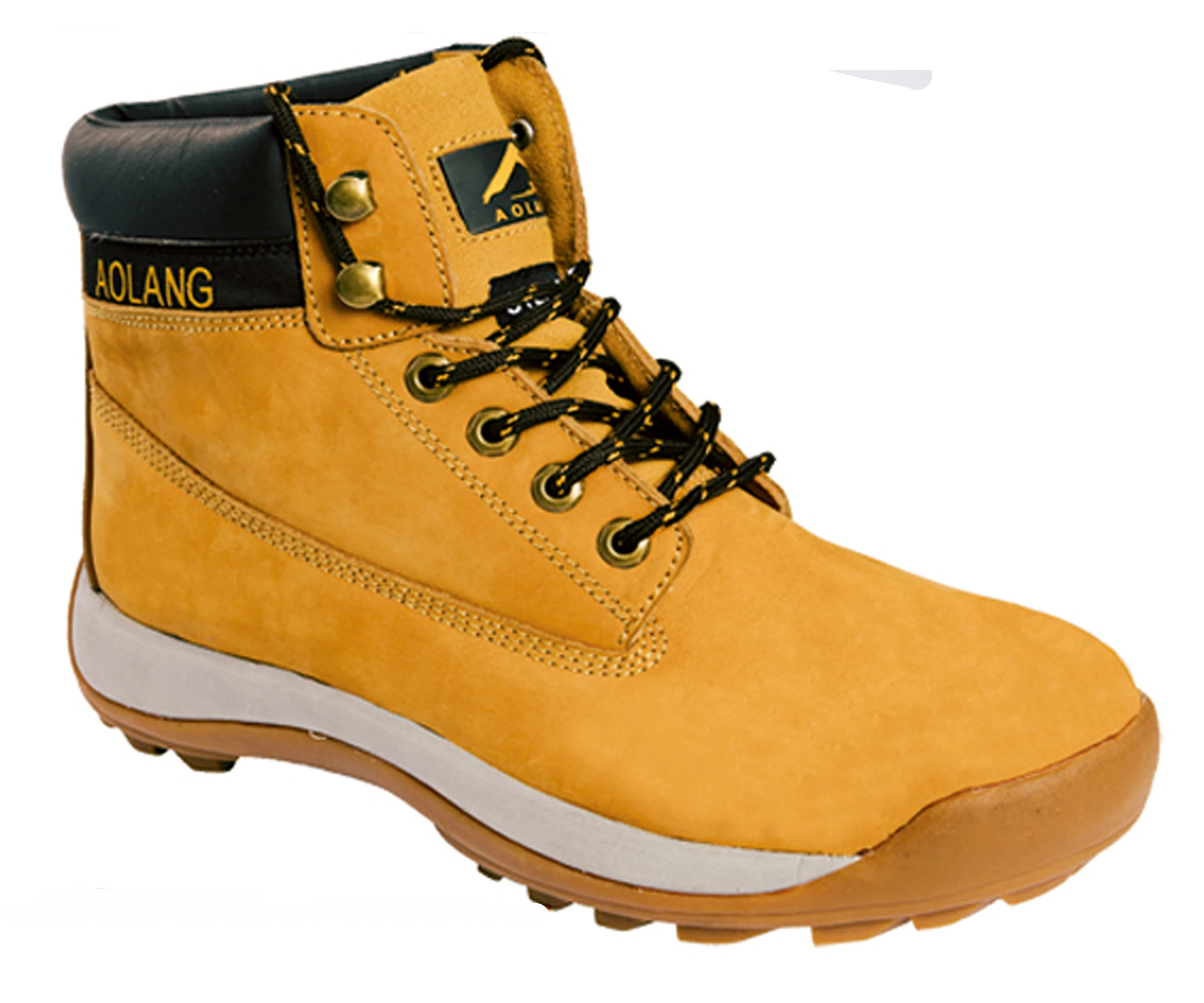 

Honey nubuck leather Dewalt safety shoes for UK