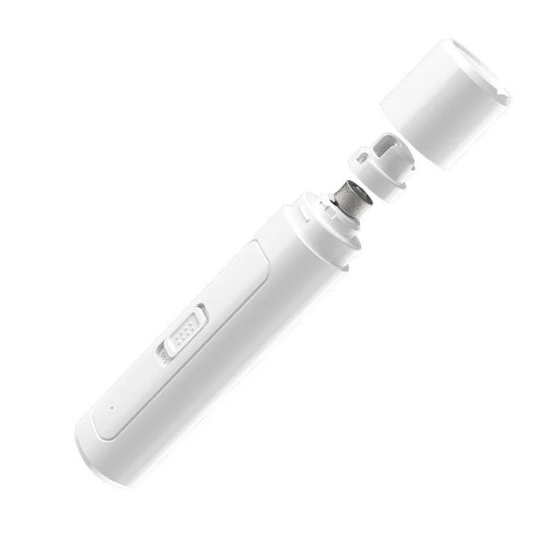 

New style cat and dog nail polisher with light USB charging high power pet electric nail sharpener