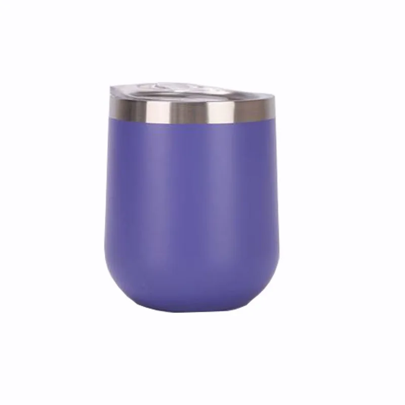 

12OZ new design Vacuum insulated Austenitic stainless steel powder coated tumbler of wine and coffee, Customized color acceptable