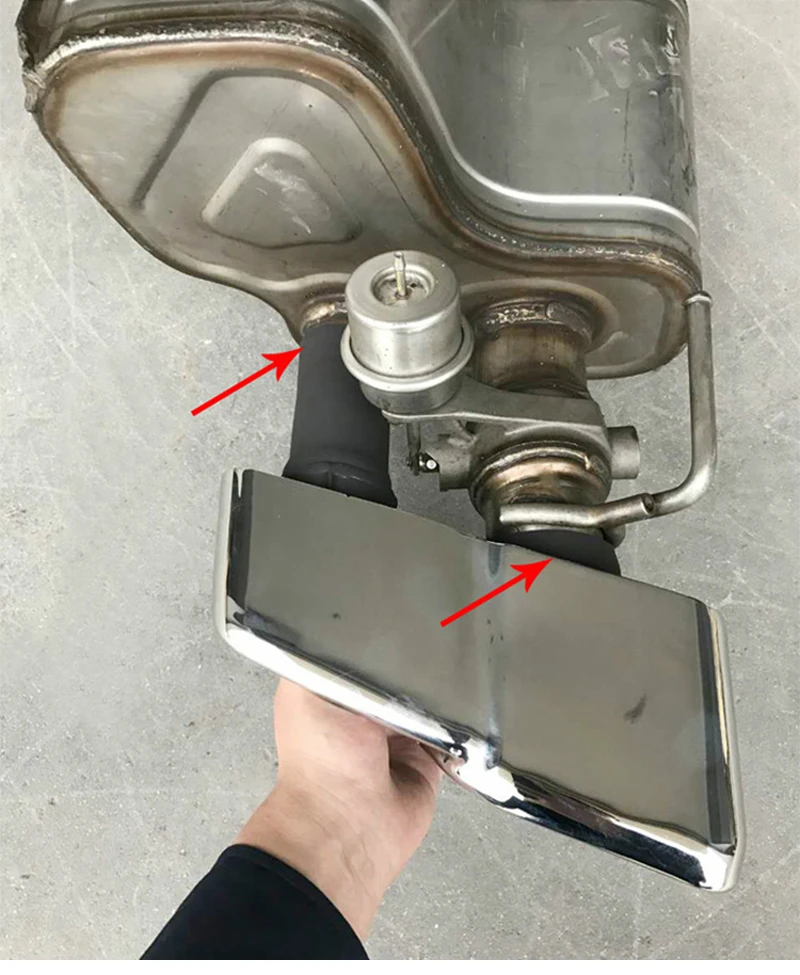 Top Hit Rates Wholesale Stainless Steel Tip Exhaust Muffler For Maserati Geberit With Valves