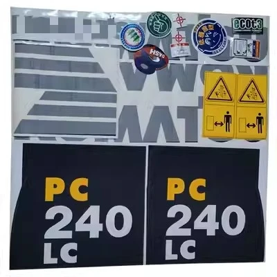 

TALUADA Excavator Whole Machine Body Sticker Custom Stickers for PC90-6 PC200-6 PC300-6