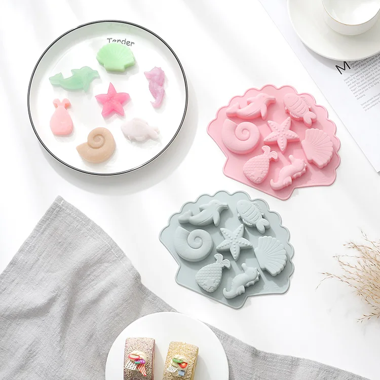 

Factory direct 3D creative ocean fish mold
