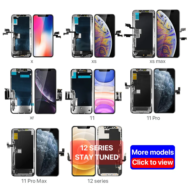 

Factory wholesale Price GX oled phone LCD display for iPhone X XS 11Pro lcd screen Assembly Replacements