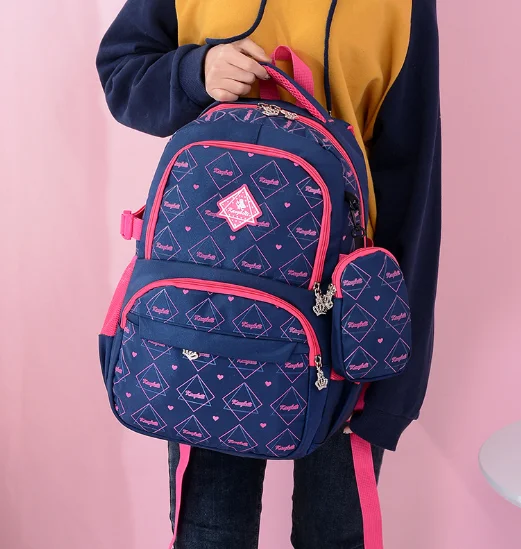 

Factory Direct Sales Printed Schoolbag for Students Fashionable Nylon School Travel Women Backpacks