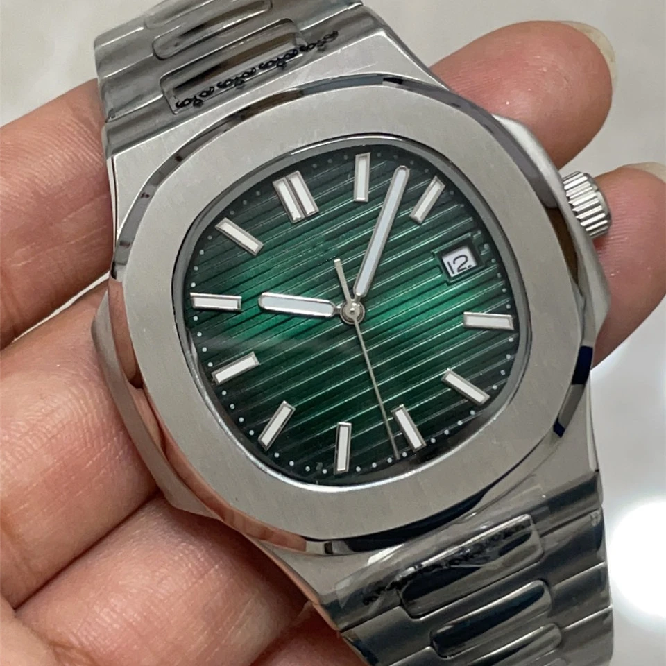 

Fully automatic mechanical noctilucent waterproof strip nautilus watches, 1color