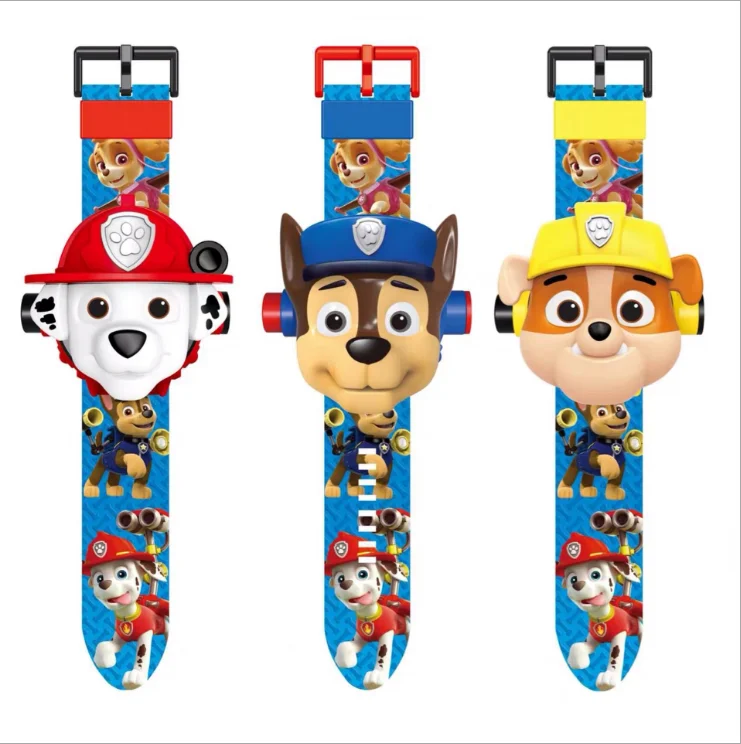 

Children's Toy Projection Watch Elsa Princess Girl Watch Spider-man Children Boy Digital Watch Christmas Gift, Diverse