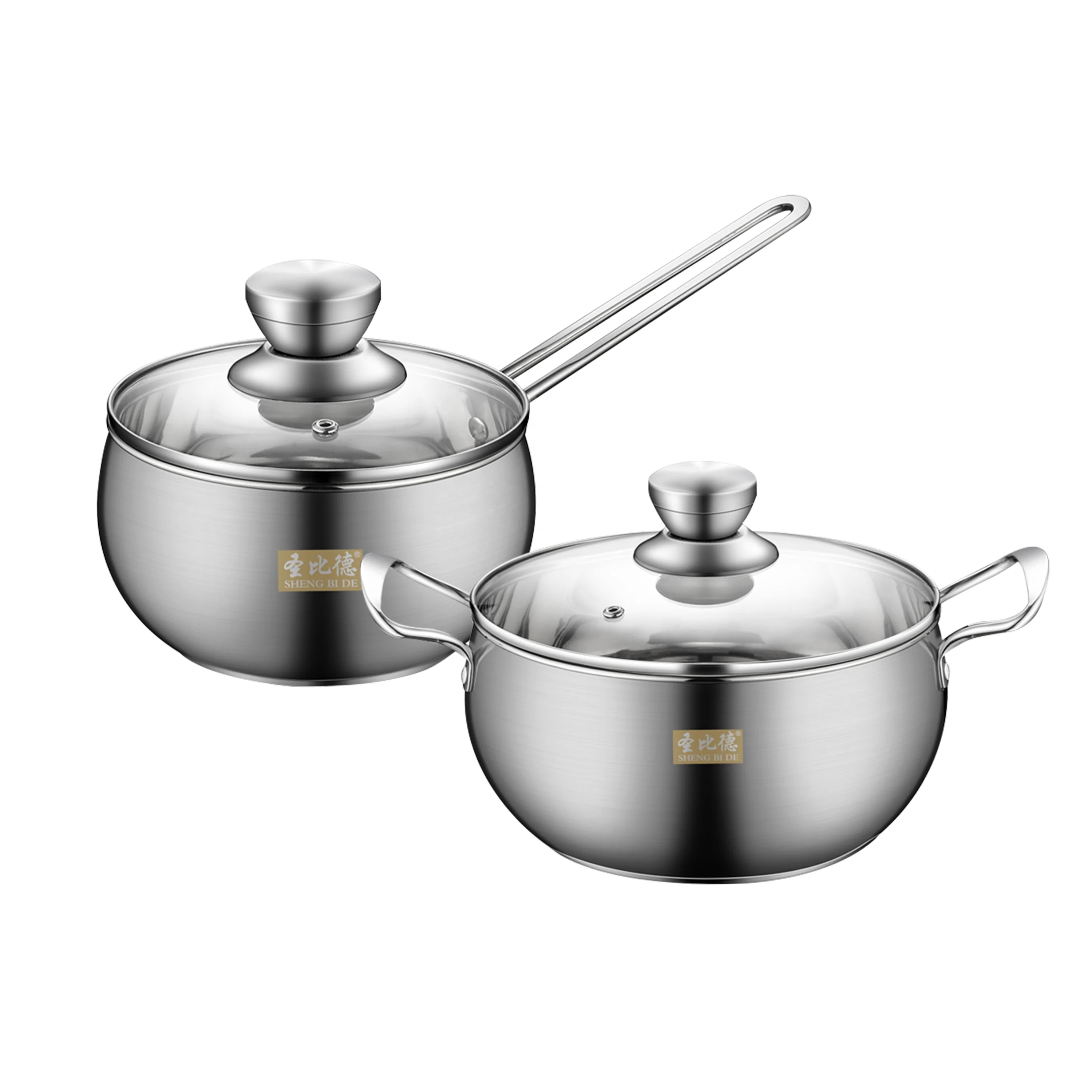 

KITCHENWARES Pan Set Sauce Pot Stainless Steel Saucepan