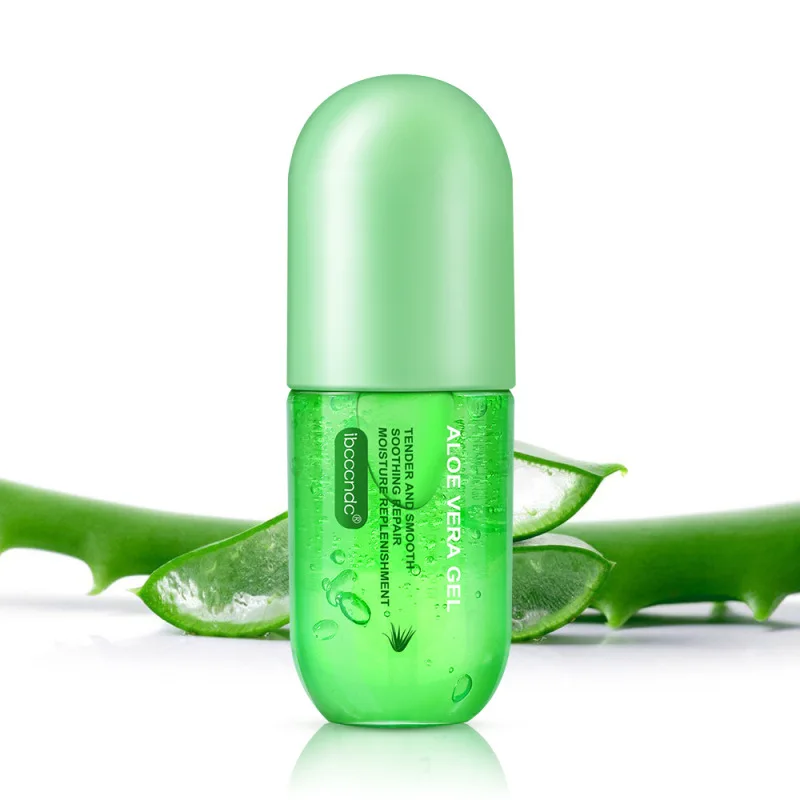 

ibcccndc Aloe Vera Gel for Sensitive Skin Jelly Texture Easy to Apply Clean Antibacterial Moisturizing Soothing Calming