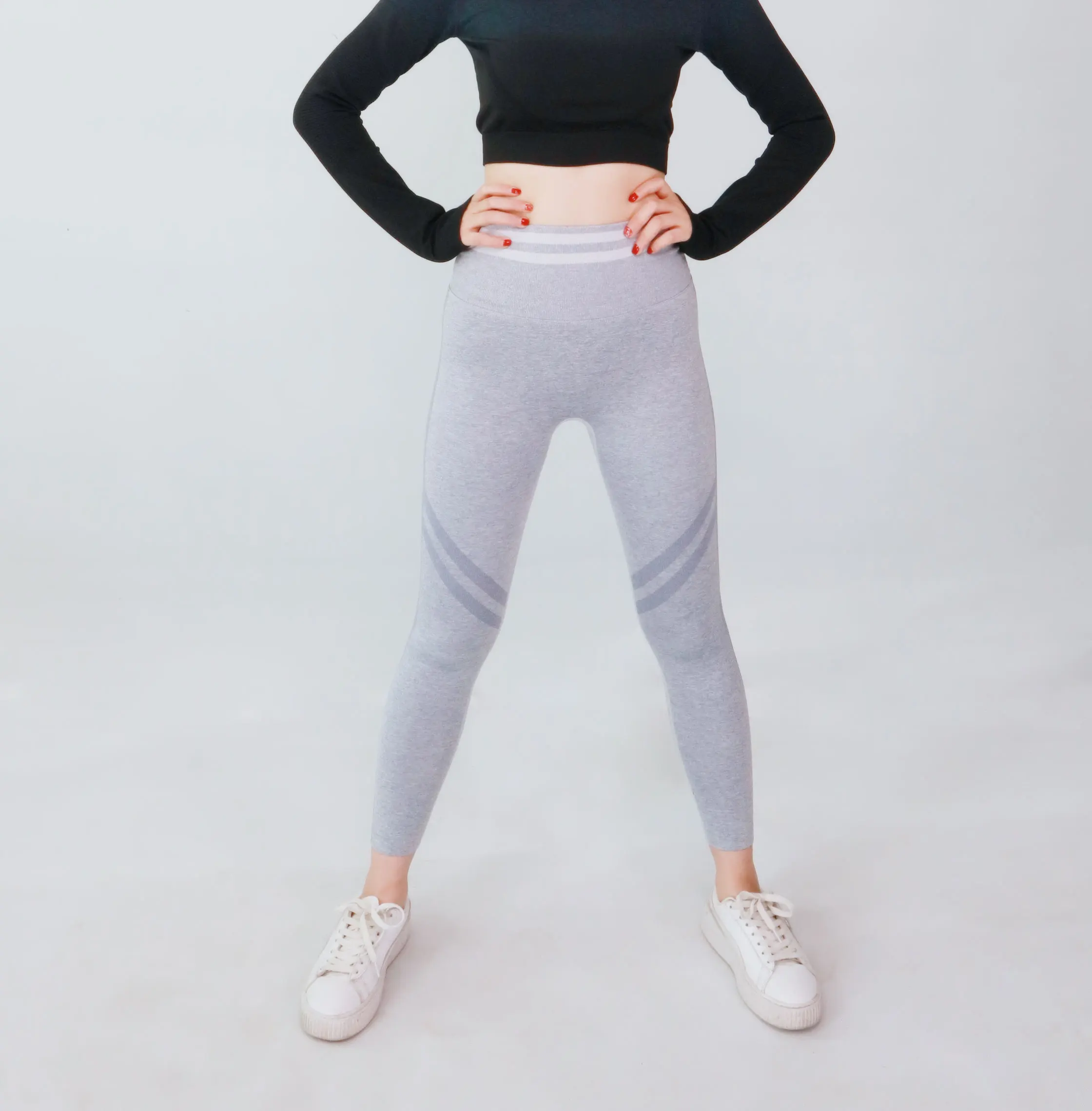 

JIEJIN High Waist Sports Leggings Running Sport Leggings Fitness Seamless Yoga Leggings, Any color