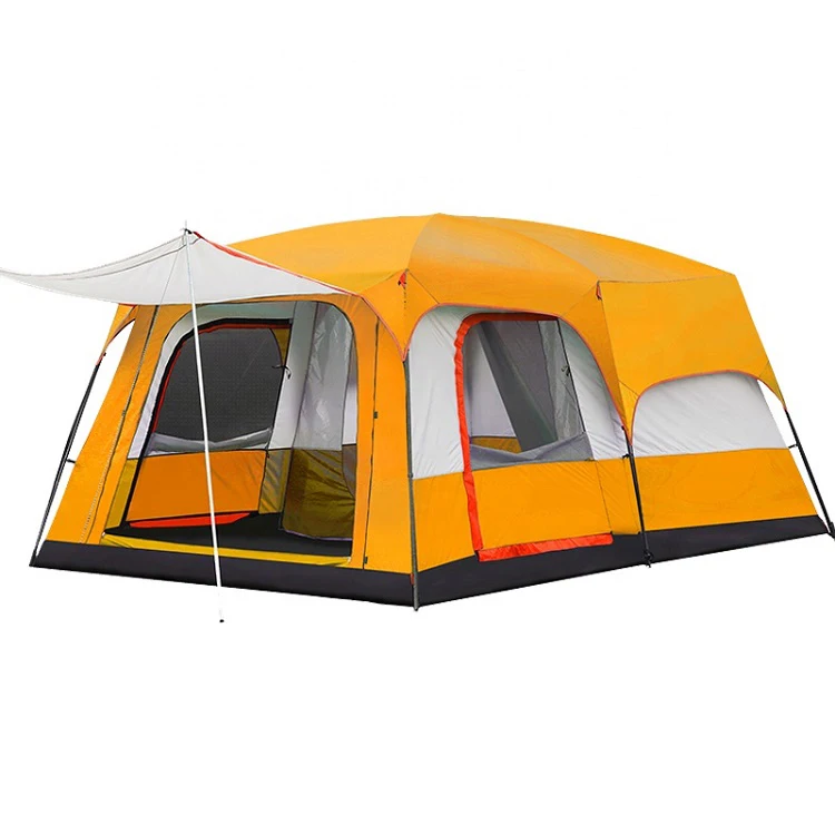 

8 Persons ultralight tents tenda camping equipment carpas de camping, Blue,bluish green,orange