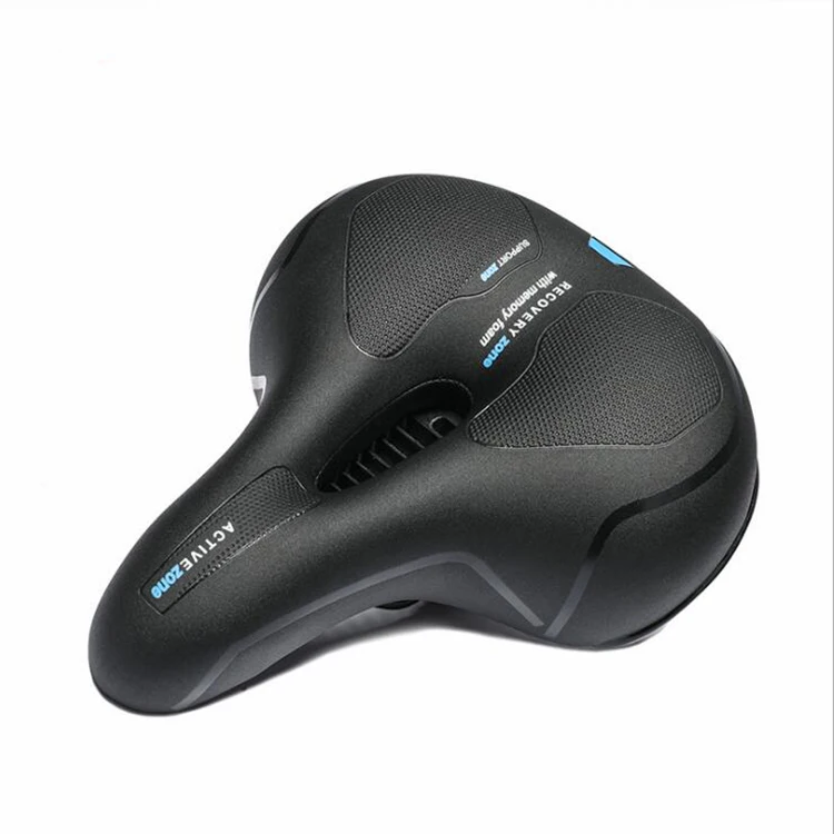 

Comfortable Bicycle Seat Cushion Memory Sponge Shockproof Road Mountain Bike Saddle, Picture shows