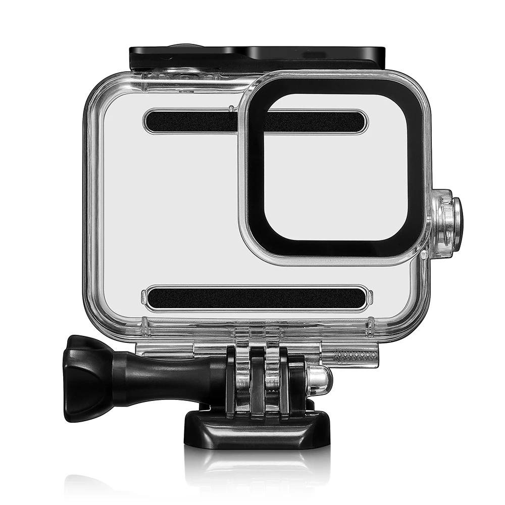 

Newest HOSHI Protective Case Waterproof Case For Hero8 GoPro Gopro 8 Accessories Case Cover Housing Black High Quality