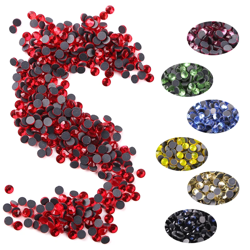 

Factory Direct Shiny Crystal DMC Rhinestone SS10 Flat Back Rhinestone Without Heat Repair