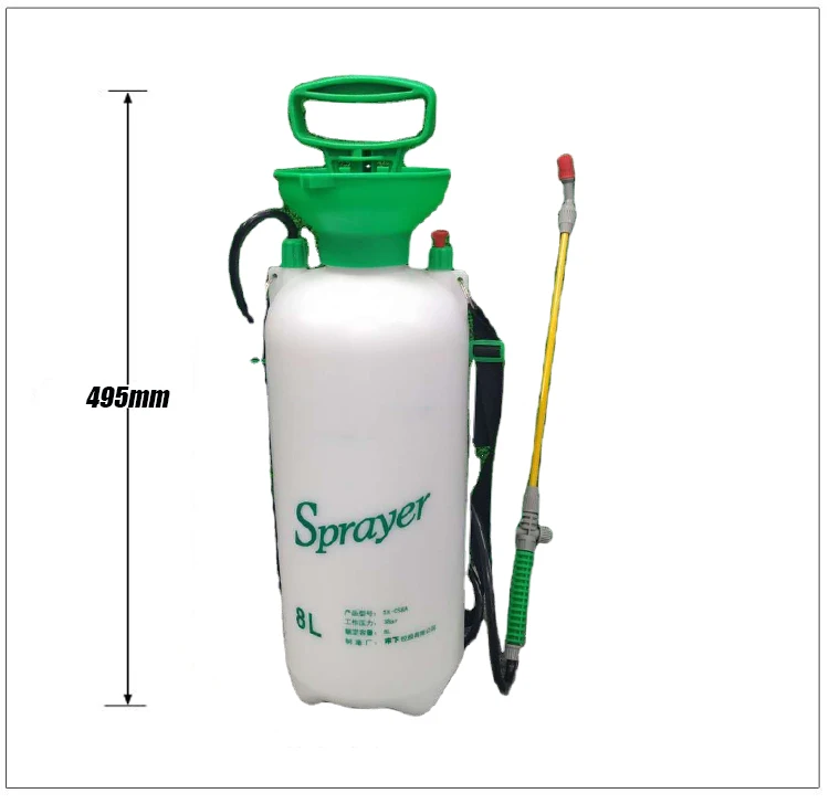 6L pressure sprayer plant spray bottle plastic Knapsack manual stone block sprayer