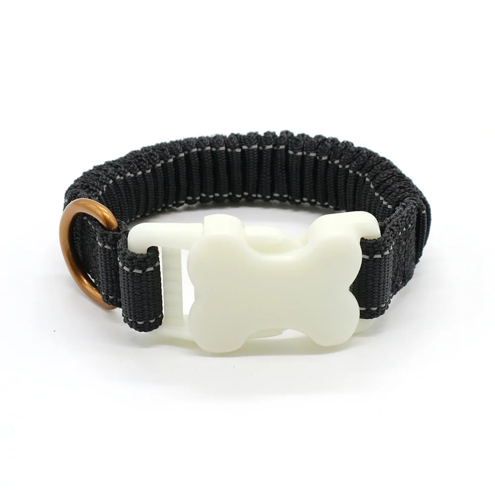 

Oem Custom Luxury Personalized Logo Adjustable Pet Blank Plain Nylon Dog Collar Cat Collar, Customized color