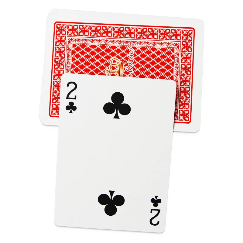 

Wholesale high quality sublimation slipper paper PVC plastic poker game playing cards