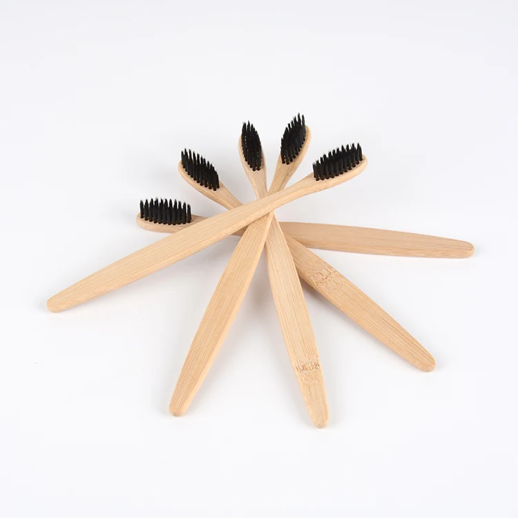 

Most Easy to Take Disposable Eco-Friendly Toothbrush Wholesale Bamboo Toothbrush with Private Logo, 10 colors can be chosen