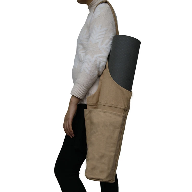 

Amazon Portable Fashion Canvas Yoga Mat Bag Fitness Storage Bag