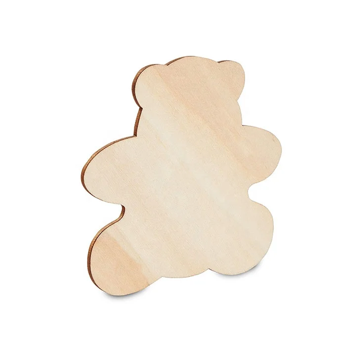

Home Decoration Gift Tags DIY Wooden Paint Crafts, Original color