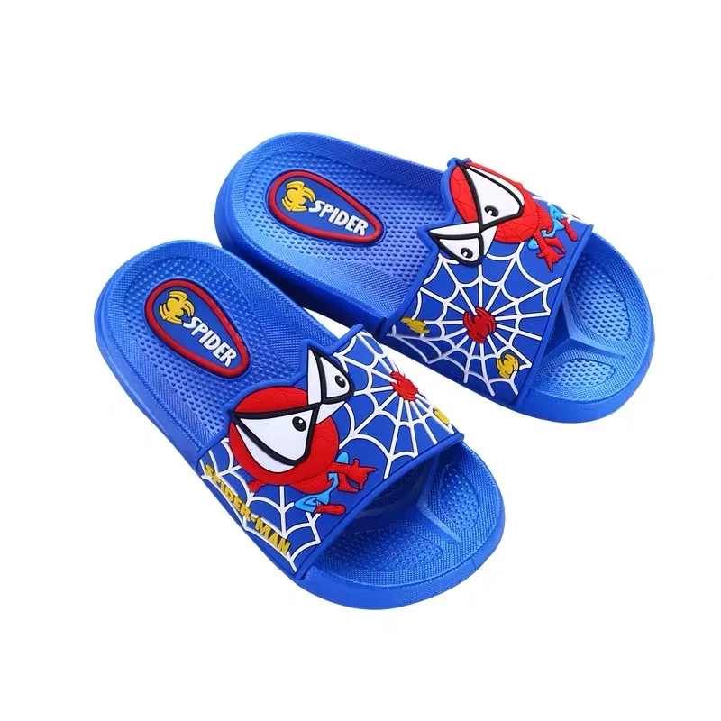 

Boys Gender PVC Spider Man Children Cartoon Animation character Slippers Kids Sandals