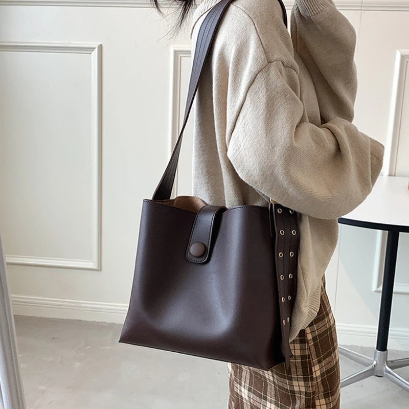 

Luxury Sac A Main Femme Shoulder Bucket Bag Women Hand Bag