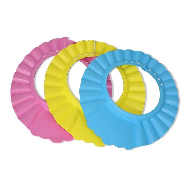 

protective baby shower cap /baby bathing cap /baby shampoo hat