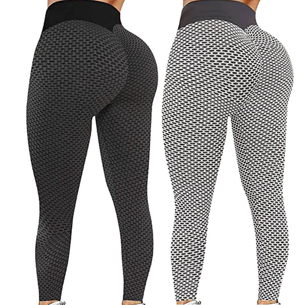 

2019 Gym Fitness Dry Fit High Waist Workout Spandex Leggings for Women, Customized colors