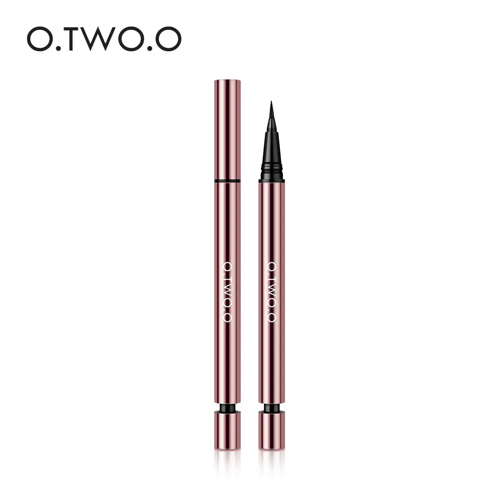 

O.TWO.O Ink Colour Waterproof Eyeliner Pen High Pigmented New Users Eye-liner Leakage Proof Black Brown Colors Available