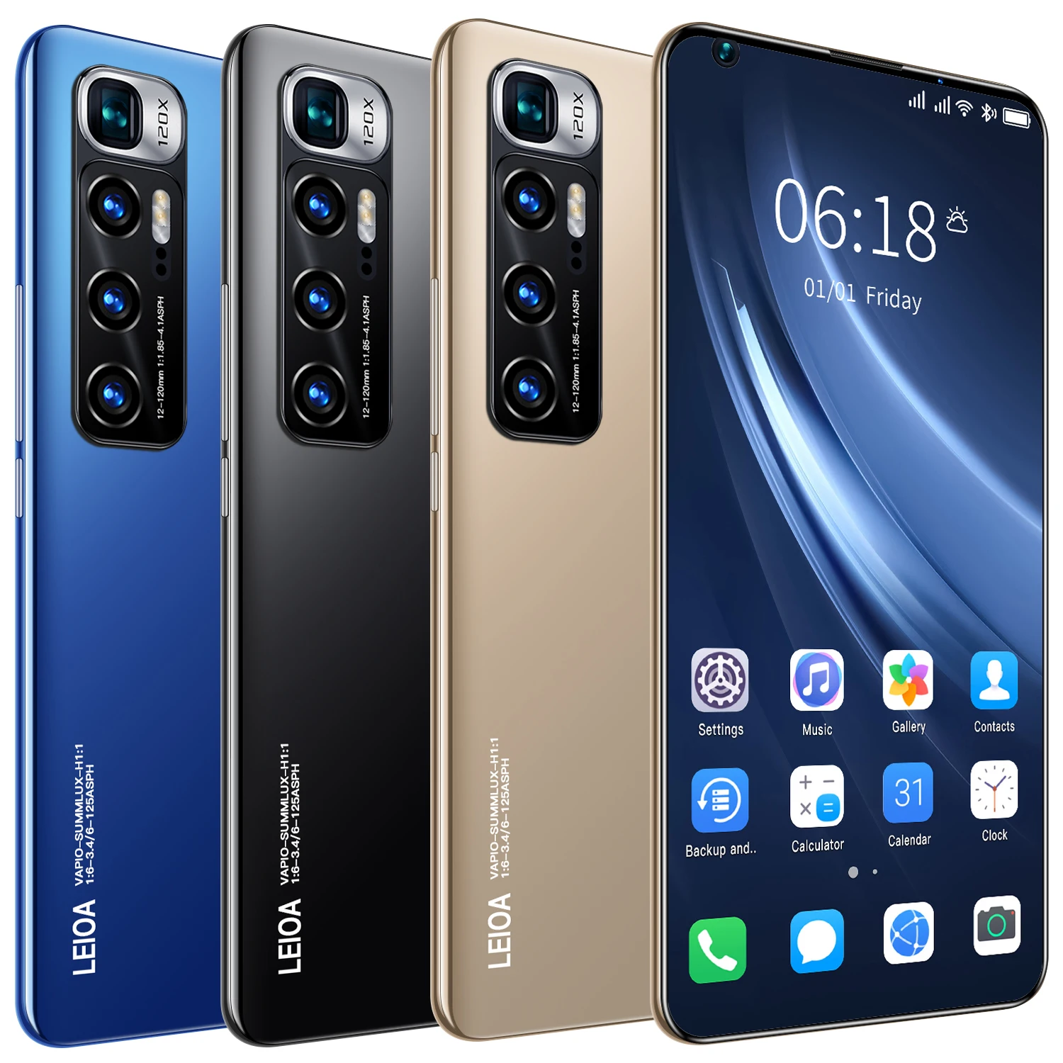 

Amazon Hot New M11 Pro Phone Accessori Cell Dual Camera Education, Black. blue. gold